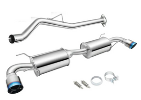 (04-08) Mazda RX-8 1.3L 304SS 2.5" Cat-Back Exhaust with 3.5" OD Burnt Tips