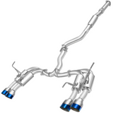 (15-21) Subaru WRX STI VA 3" Cat-Back Exhaust with Quad 4" Burnt Tips