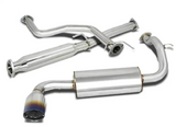 1988-1991 Honda Civic 1.5L 2.25" Cat-Back Exhaust with 4" OD Tip


