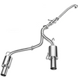 (03-06) Hyundai Tiburon 2.7L Cat-Back Exhaust with 4" OD Rolled Tips