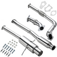 2002-2007 Subaru Impreza WRX/STI GD EJ25 3" Cat-Back Exhaust with 4.5" OD Burnt Tip