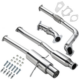 2002-2007 Subaru Impreza WRX/STI GD EJ25 3" Cat-Back Exhaust with 4.5" OD Burnt Tip
