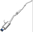 (02-05) Honda Civic 2.0L 2.5" Cat-Back Exhaust with 4" OD Burnt Tip