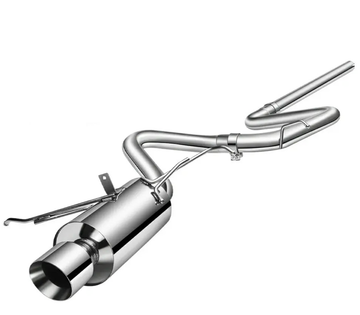 Flashark 07-12 Nissan Sentra SE-R Spec-V B16 2.5L Cat-Back Exhaust with 4" OD Tip