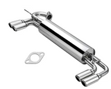 (85-89) Toyota MR2 4A-GE 2" Axle-Back Exhaust with Quad 3.5" OD Tips