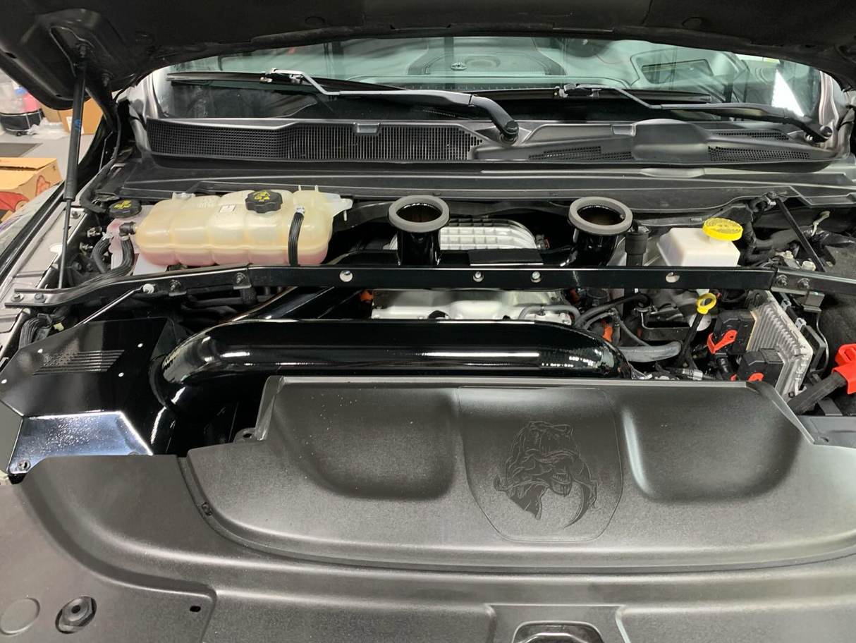 GearHead Fabrications® RAM 1500 TRX 4.5" Cold Air Intake with Aircase