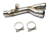 (06-19) Yamaha YZF-R6 R600 304SS 3" Catless Y-Pipe Kit
