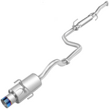 (92-95) Honda Civic 1.5L/1.6L 2.25" Cat-Back Exhaust with 4" OD Burnt Tip
