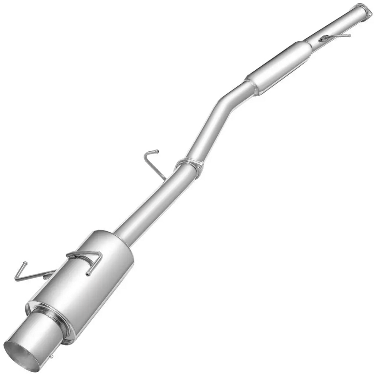 1995-1998 Nissan 240SX 2.4L KA24DE S13/S14 Cat-Back Exhaust with 4" OD Tip