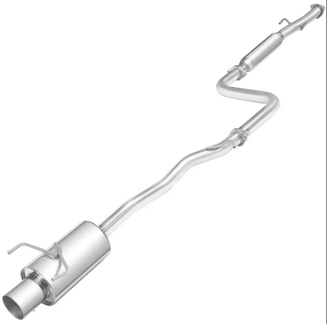 (90-93) Honda Accord 2.2L 2.5" Cat-Back Exhaust with 4" OD Tip
