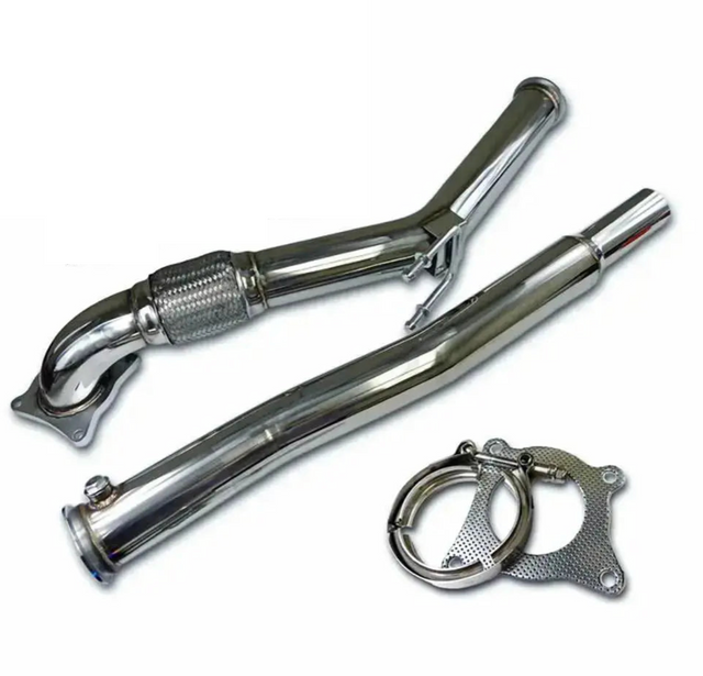 06-10 Volkswagen Jetta/Golf MK5 2.0T 3" Catless Exhaust Down Pipe