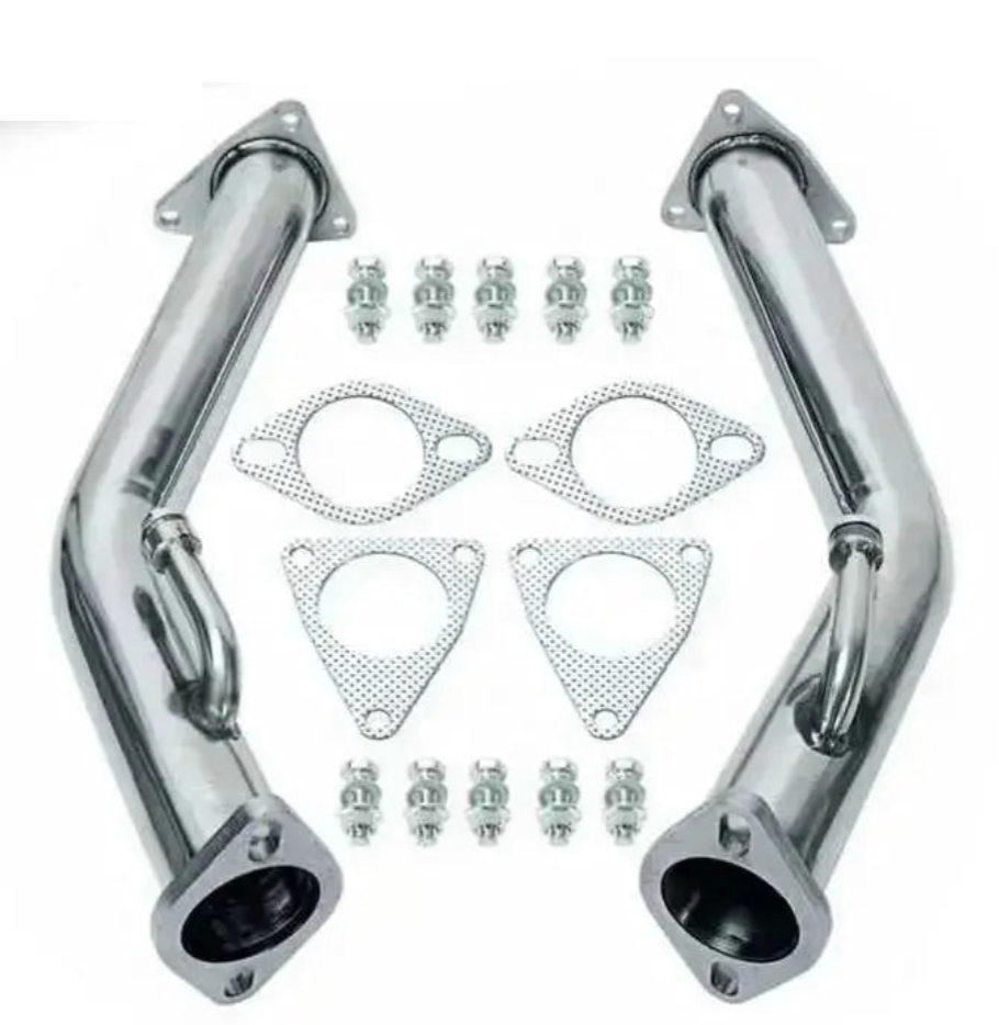 08-15 Infiniti G37/Q50/Q60 VQ37 3" Catless Exhaust Down Pipes