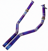 18-25 Audi RS4 B9/RS5 F5 2.9L Titanium Catless Exhaust Mid-Pipes

