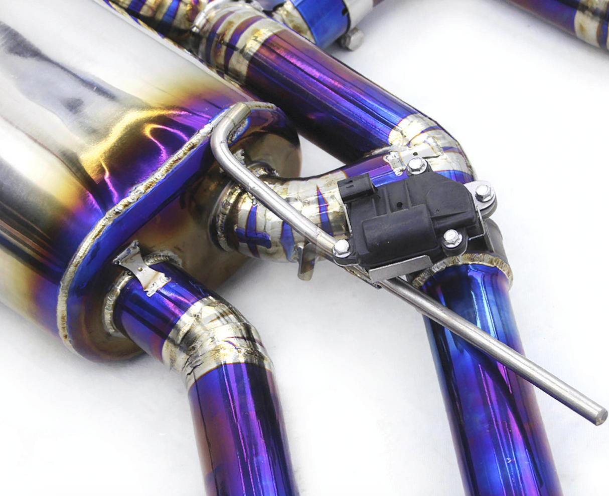 15-20 Audi S3 8V 2.0L Titanium Cat-Back Exhaust Quad 4" OD Tips

