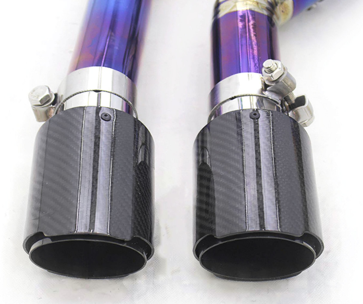 15-20 Audi S3 8V 2.0L Titanium Cat-Back Exhaust Quad 4" OD Tips

