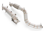Kingman Speed® Honda Civic Type-R FK8/FL5 304SS 3" Catless Exhaust Down + Front Pipe with Heat Wrap Layer