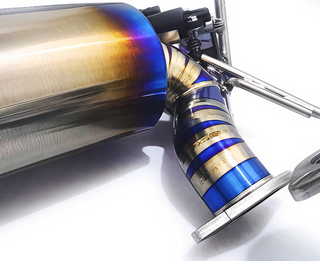 Kingman Speed® (09-20) Nissan 370Z Z34 3.7L Blue Titanium Cat-Back Exhaust