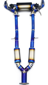 Kingman Speed® (09-20) Nissan 370Z Z34 3.7L Blue Titanium Cat-Back Exhaust