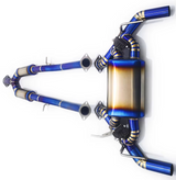 Kingman Speed® (09-20) Nissan 370Z Z34 3.7L Blue Titanium Cat-Back Exhaust