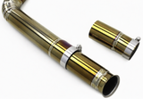 Kingman Speed® (20+) Toyota GR Supra 3.0L Gold Titanium Valved Cat-Back Exhaust with 4" OD Tips