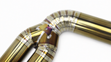 Kingman Speed® (20+) Toyota GR Supra 3.0L Gold Titanium Valved Cat-Back Exhaust with 4" OD Tips
