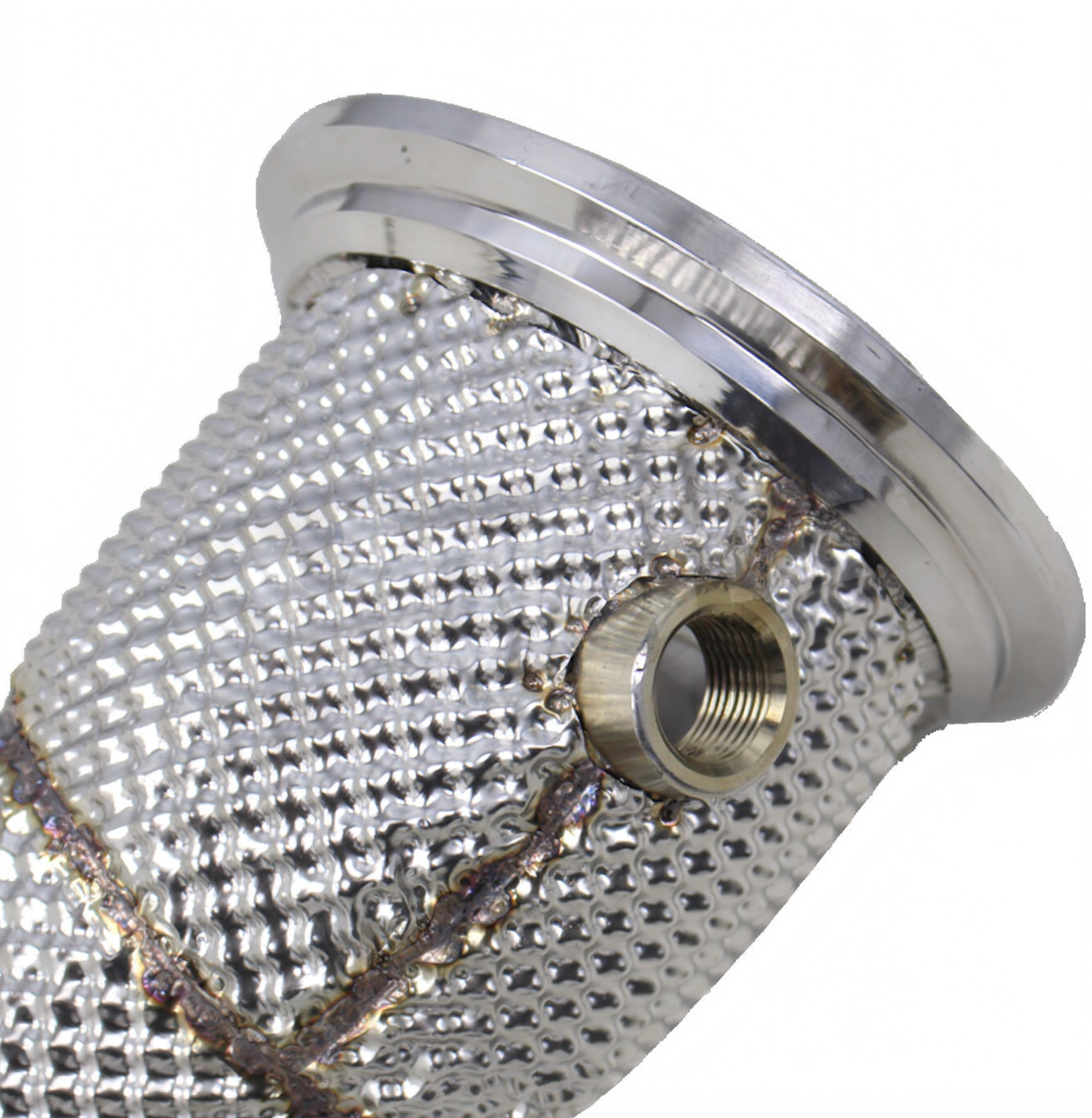 Cadillac CT4/CT5 2.0L LSY Catless Exhaust Down Pipe with Heat Wrap