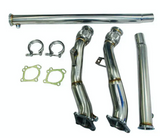 97-02 Audi A6/Allroad/S4 2.7L Catless Exhaust Down Pipes (Manual)