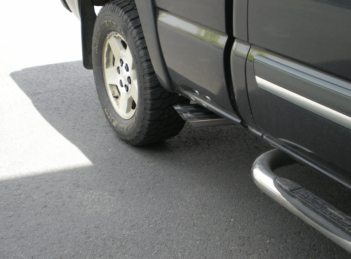 Flowmaster® (99-06) Silverado/Sierra 4.8L/5.3L Aluminized American Thunder Cat-Back Exhaust (Ext Cab-143.5" WB)
