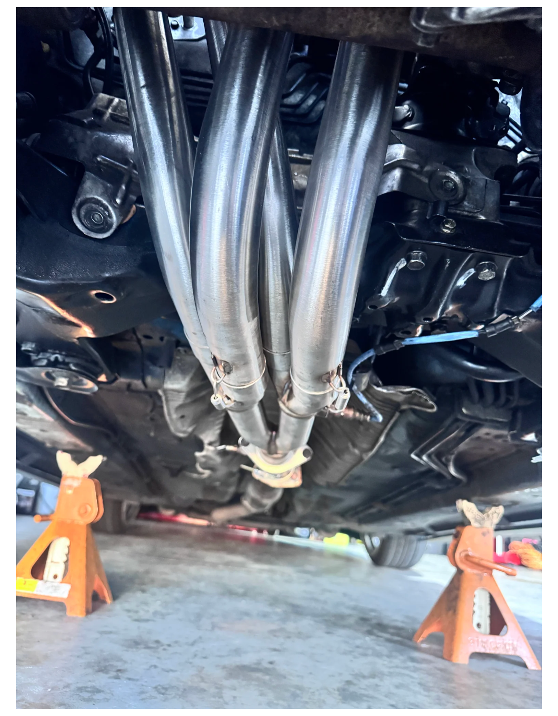 03-08 Acura TSX/Honda Accord K24A2 Long Tube Headers Catless Mid-Pipe