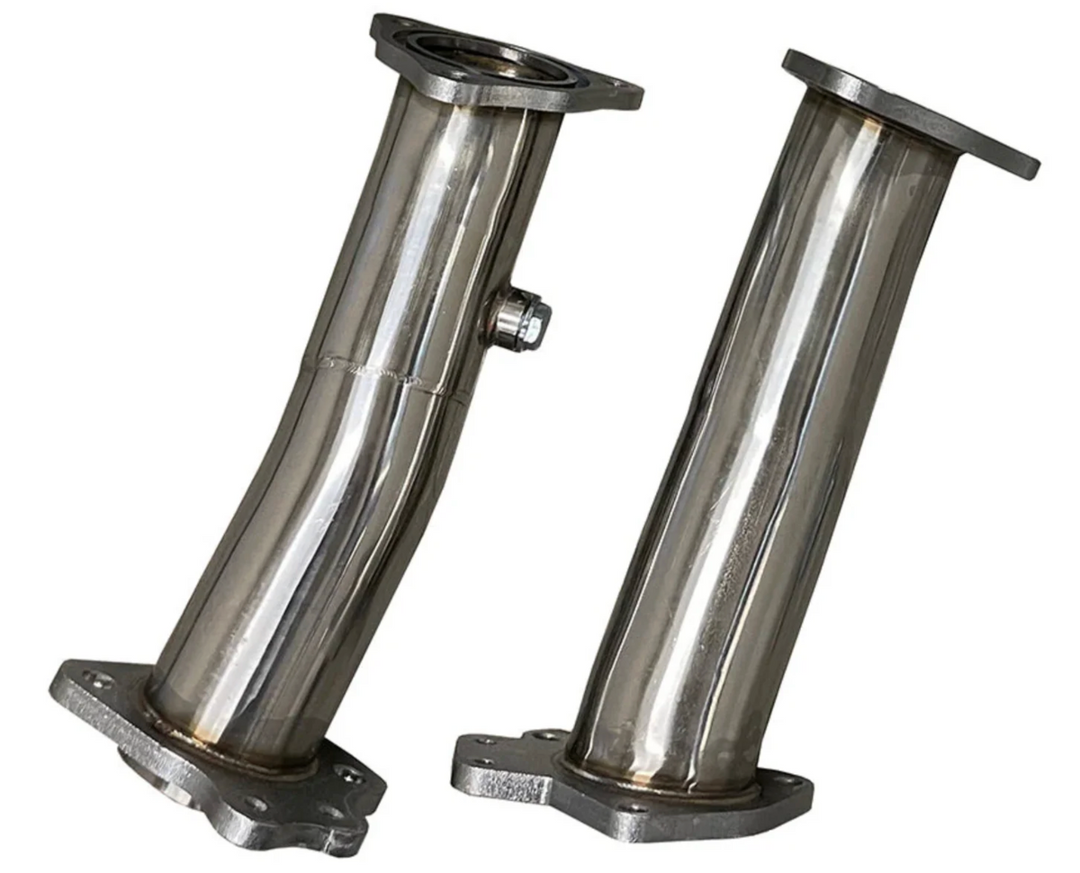 Speed Engineering® Chevrolet Corvette C8 LT2 1-7/8" 304SS 3" Long Tube Headers with Catless Mid-Pipes
