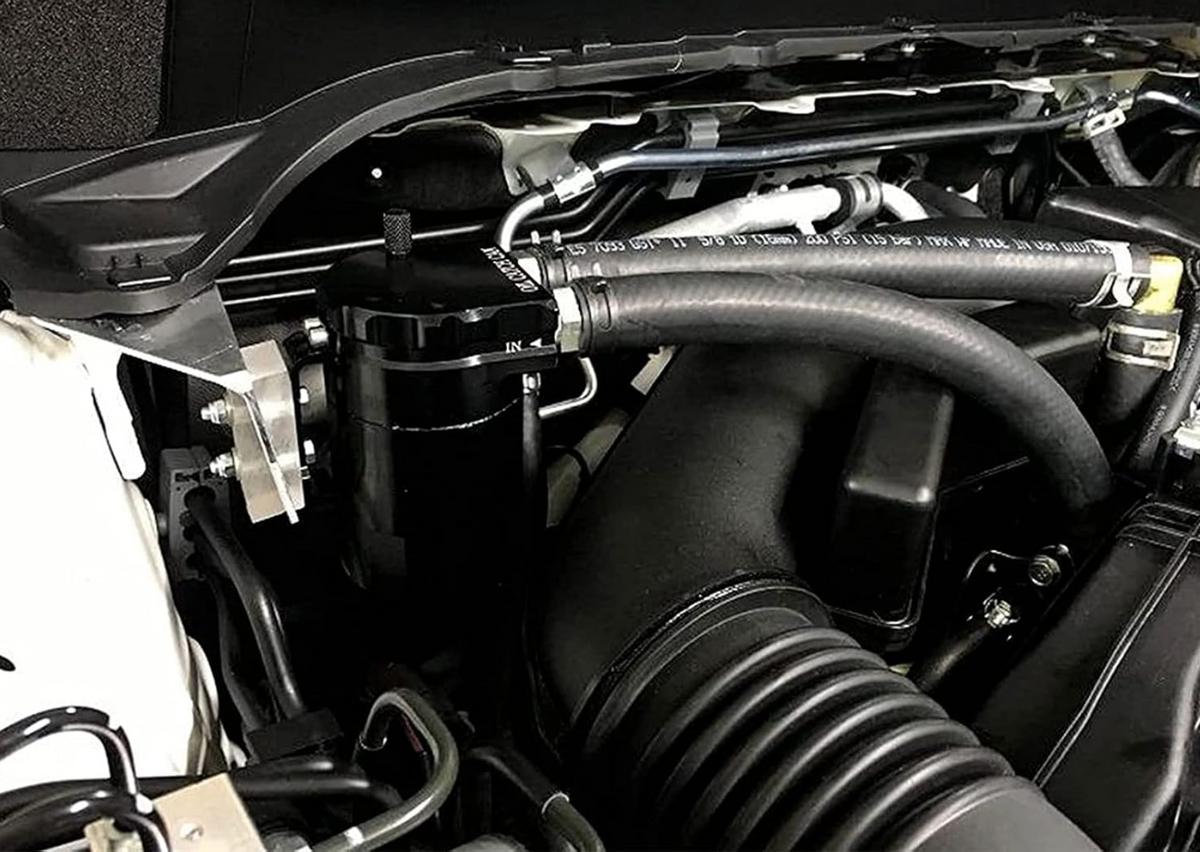 Ford Mustang/F-150 2.7L/3.5L/5.0L 400ml Baffled Oil Catch Can (Filter)


