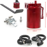 Ford Mustang/F-150 2.7L/3.5L/5.0L 400ml Baffled Oil Catch Can (Filter)

