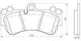 Yellow Speed Racing High Performance Sport Front Brake Pads