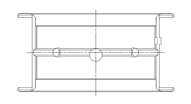 ACL Chevy V8 396/402/427/454 Race Series Std Size 0.080in Narrowed Main Bearing Set - CT-1 Coated