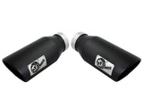 aFe Diesel Exhaust Tip Bolt On Black 4in Inlet x 6in Outlet x 15in