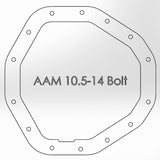aFe Rear Differential Cover (Raw; Street Series); Dodge Diesel Trucks 03-05 L6-5.9L (td)