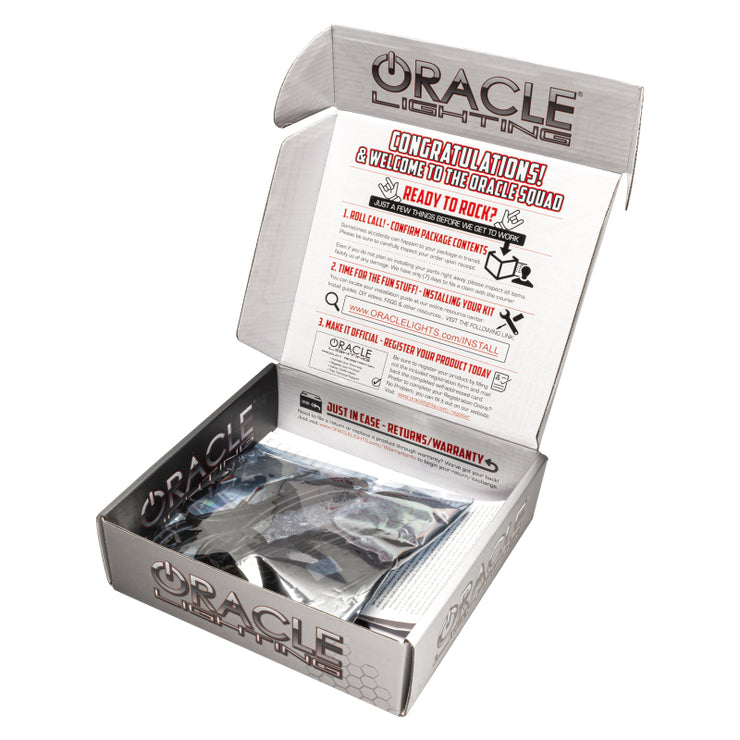 Oracle 7in Round Exterior Waterproof LED Halo Kit - ColorSHIFT w/ Simple Controller