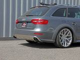 aFe MACH Force-Xp 13-16 Audi Allroad L4 SS Cat-Back Exhaust w/Black Tips