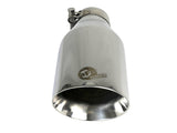 aFe MACH Force-Xp Universal Exhaust Tip 2-1/2 IN Inlet x 4-1/2 IN Outlet x 9 IN L