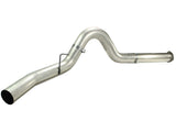 aFe MACHForce XP 5in DPF-Back Stainless Steel Exh Sys, No tip, Ford Diesel Trucks 11-14 V8-6.7L