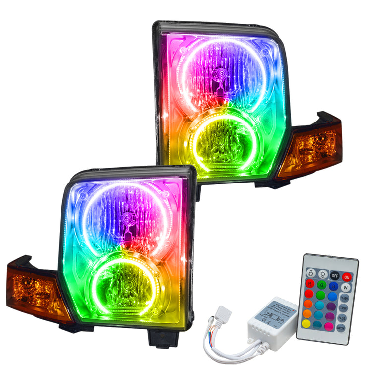 Oracle 06-10 Jeep Commander SMD HL - ColorSHIFT w/ Simple Controller