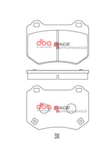 DBA 18-21 Subaru WRX STI Rear RP Performance Brake Pads