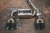 Valvetronic Designs® BMW F87 M2 Competition Equal Length Valved Sport Cat-Back Exhaust with 4" OD Tips