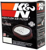 K&N 10-12 Harley-Davidson FLHXSE/FLSTSE / 11-12 FLHTCUSE / 11 FLTRUSE Replacement Air Filter