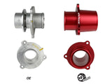 aFe BladeRunner 15-20 VW GTI Turbo Muffler Delete for OE Charge Pipe - Red