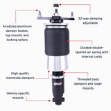 Air Lift Performance 15-21 Subaru WRX (VA) / 15-21 Subaru WRX STI (VA) Rear Air Suspension Kit