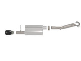 aFe 14-19 Toyota Corolla 1.8L Takeda 2.5in 304SS Axle-Back Exhaust w/ Black Tip
