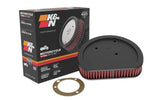 K&N Replacement Air Filter 1.625in H for Harley-Davidson