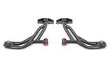 BMR 10-14 Ford Mustang Non-Adj. Lower A-Arms Delrin/Rod w/ 19mm Tall Ball Joint - Black Hammertone
