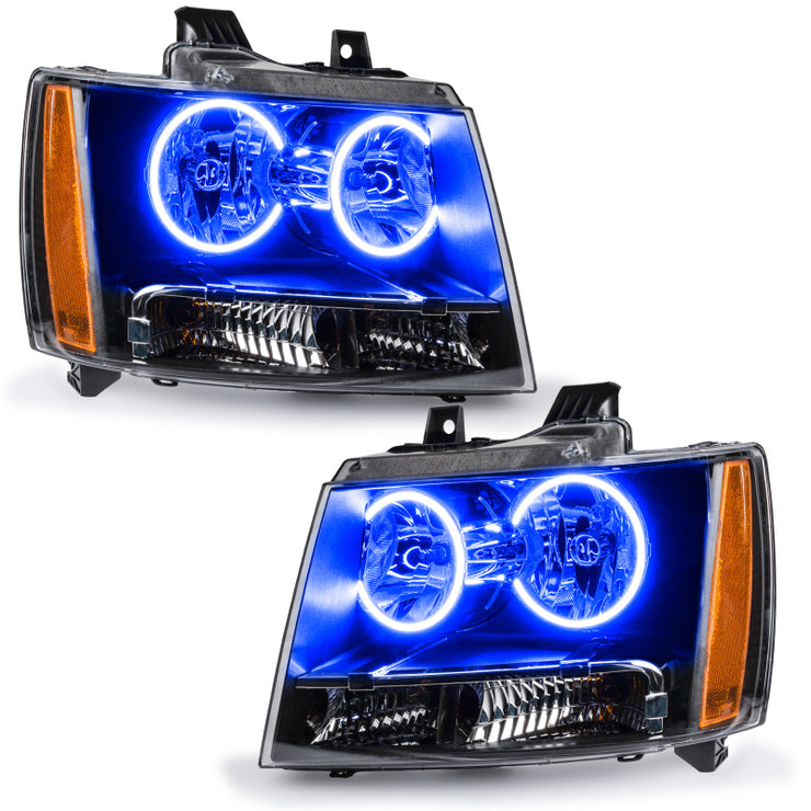 Oracle 07-13 Chevrolet Avalanche Pre-Assembed SMD Headlights - Blue